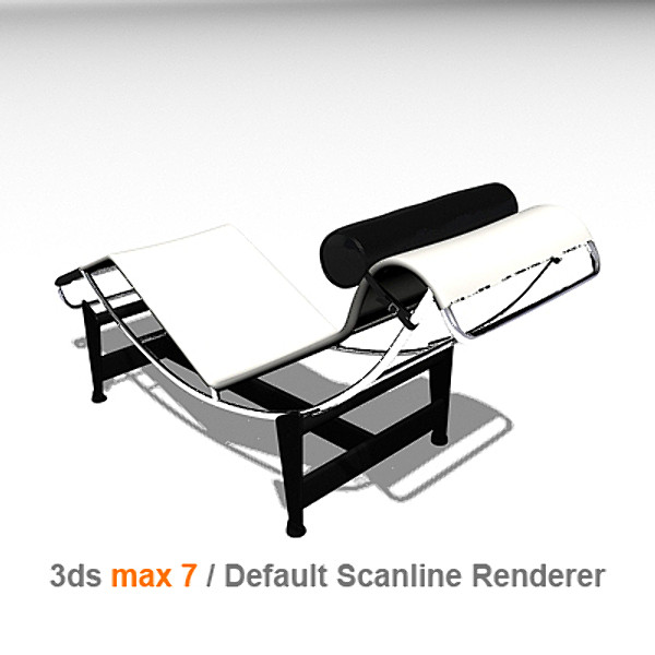 design le corbusier 3d obj - le corbusier lc4 by lajhar